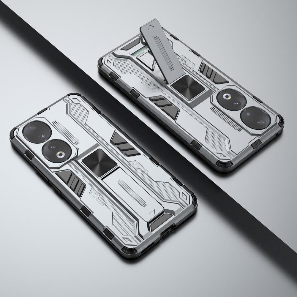 Honor 90 Håndværker Cover m. Kickstand - Grå