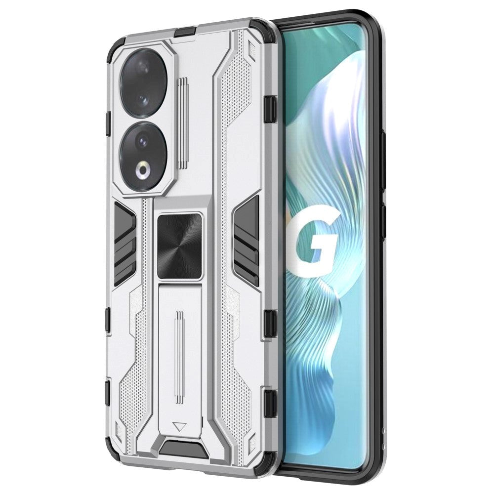Honor 90 Håndværker Cover m. Kickstand - Sølv