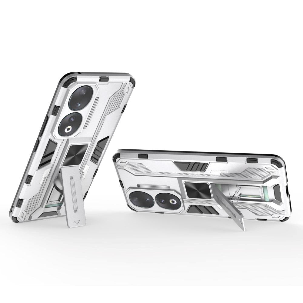 Honor 90 Håndværker Cover m. Kickstand - Sølv