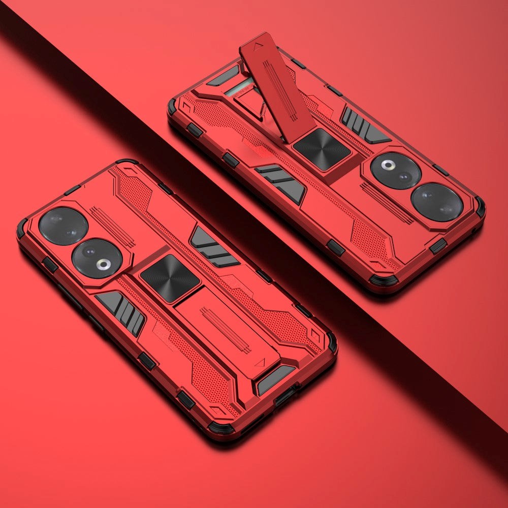 Honor 90 Håndværker Cover m. Kickstand - Rød
