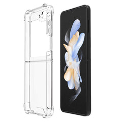Samsung Galaxy Z Flip5 (5G) Hybrid Plastik Cover - Gennemsigtigt