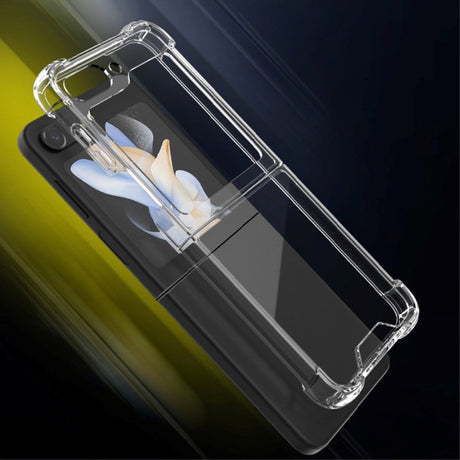 Samsung Galaxy Z Flip5 (5G) Hybrid Plastik Cover - Gennemsigtigt