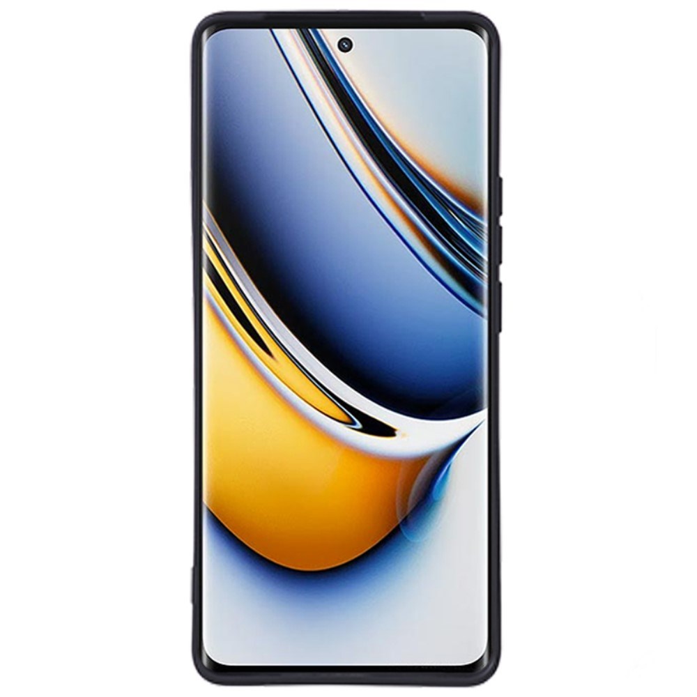 EIDERWOOD Realme 11 Pro+ 5G / 11 Pro 5G Fleksibelt TPU Plastik Cover - Sort