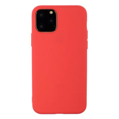 iPhone 15 Pro Max Mat Fleksibel Plastik Cover - Rød