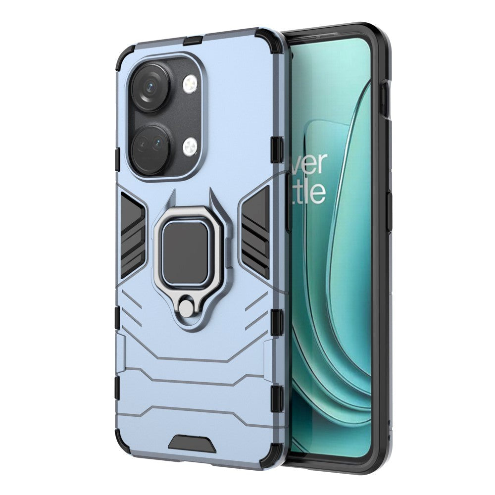 OnePlus Nord 3 (5G) Hybrid Håndværker Cover m. Magnetisk Kickstand - Blå