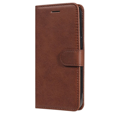 iPhone 15 Pro Max Læder Cover m. Pung og Strop - Brun