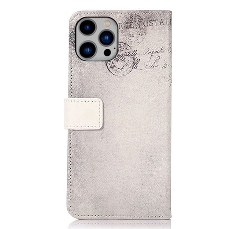 iPhone 15 Pro Max Læder Cover m. Pung - Kat m. Hjerte