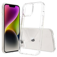 iPhone 15 Hybrid Plastik Cover - Gennemsigtig