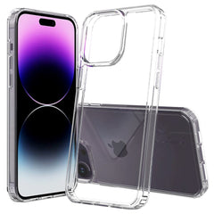 iPhone 15 Pro Max Hybrid Plastik Cover - Gennemsigtig