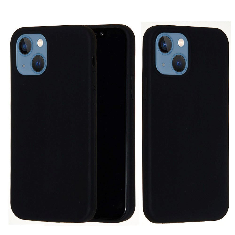 iPhone 15 Plus Liquid Silikone Cover - Sort