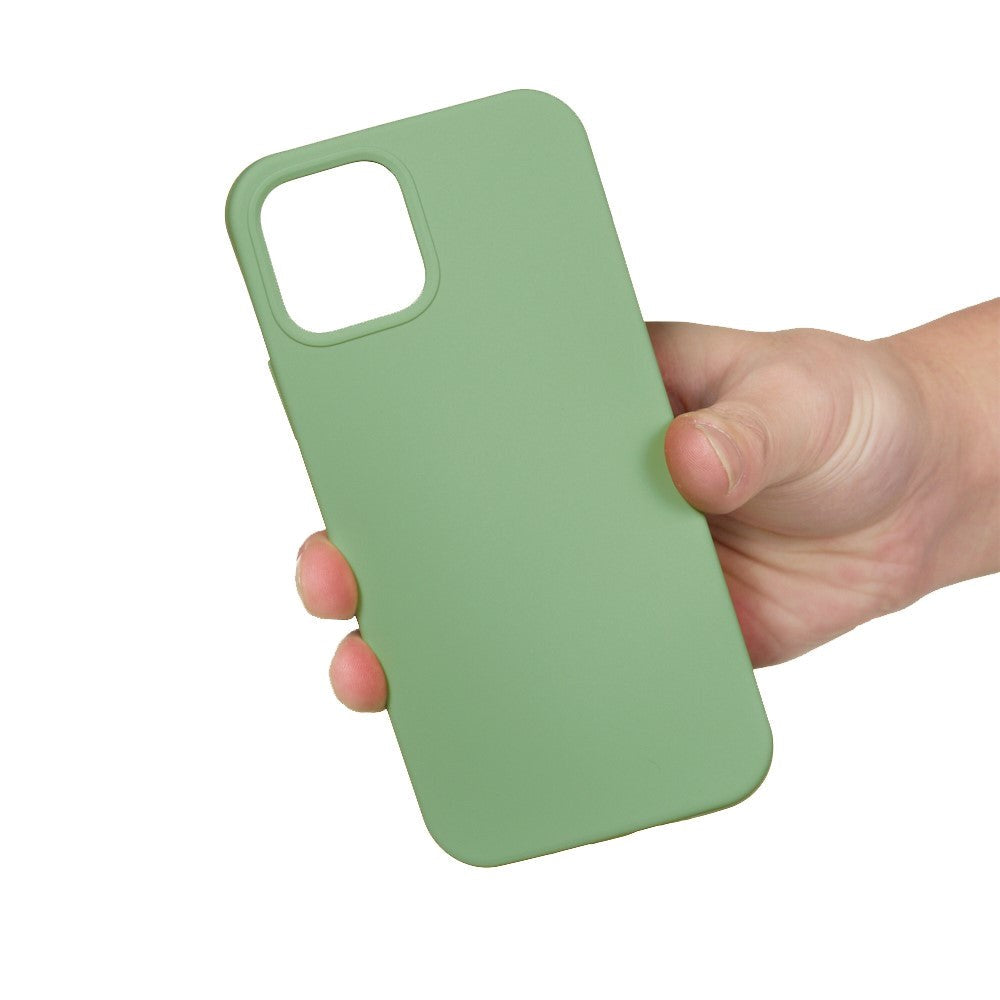 iPhone 15 Pro Liquid Silikone Cover - Mintgrøn