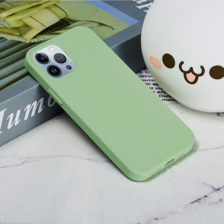 iPhone 15 Pro Liquid Silikone Cover - Mintgrøn