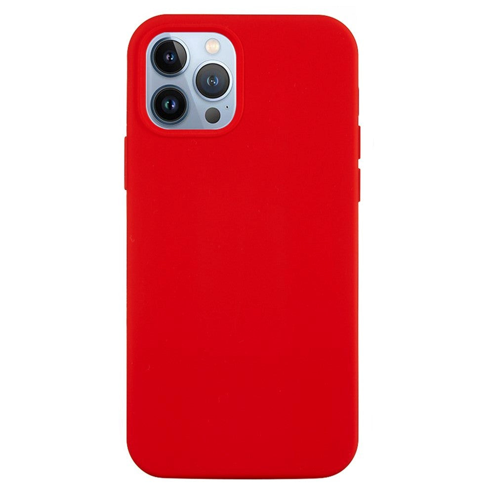 iPhone 15 Pro Liquid Silikone Cover - Rød