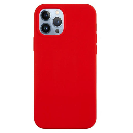 iPhone 15 Pro Liquid Silikone Cover - Rød