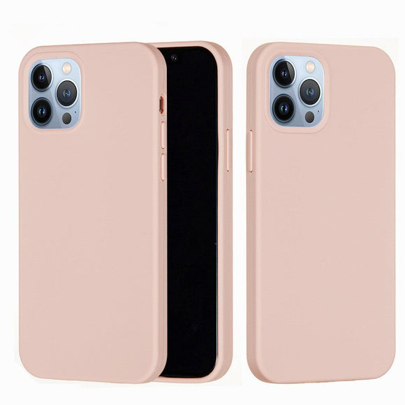 iPhone 15 Pro Liquid Silikone Cover - Lyserød