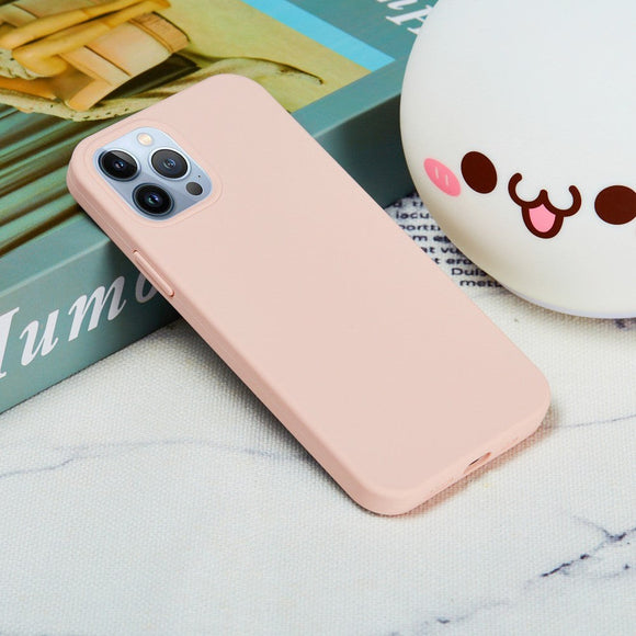iPhone 15 Pro Liquid Silikone Cover - Lyserød