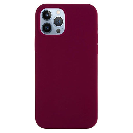 iPhone 15 Pro Max Liquid Silikone Cover - Vinrød