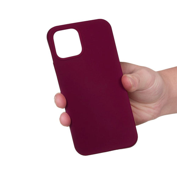 iPhone 15 Pro Max Liquid Silikone Cover - Vinrød