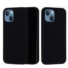 iPhone 15 Liquid Silikone Cover - Sort