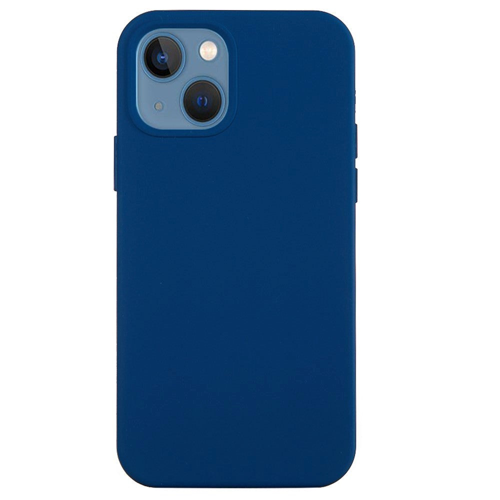 iPhone 15 Liquid Silikone Cover - Mørkeblå