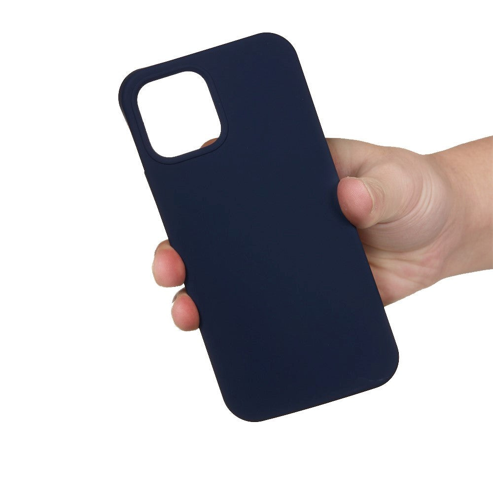 iPhone 15 Liquid Silikone Cover - Midnatsblå
