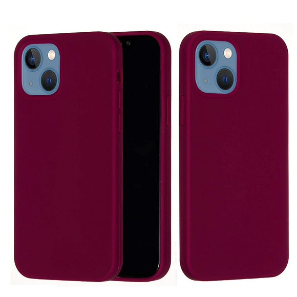 iPhone 15 Liquid Silikone Cover - Vinrød