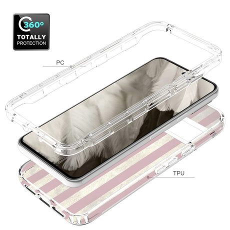 Google Pixel 8 2-i-1 Hybrid Plastik Cover - USA