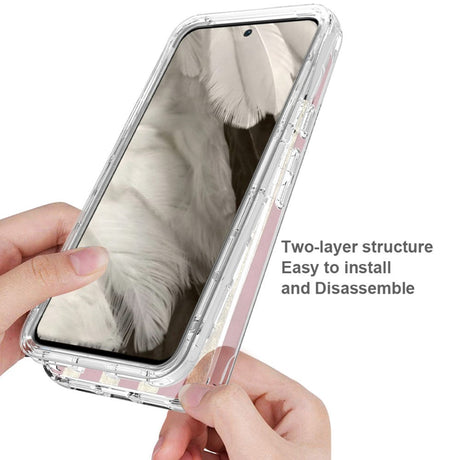 Google Pixel 8 2-i-1 Hybrid Plastik Cover - USA