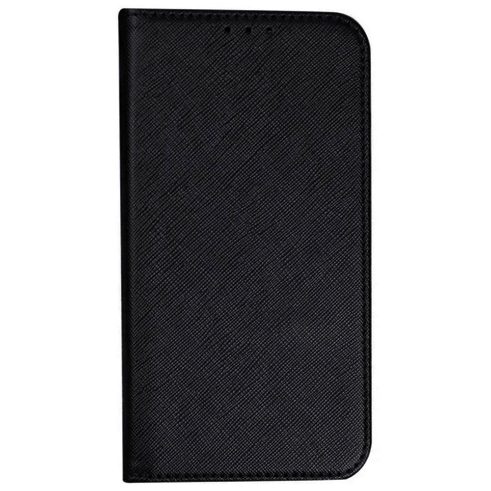 Huawei P60 Pro Læder Flip Cover m. Pung - Sort
