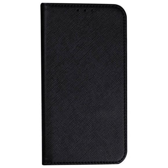 Huawei P60 Pro Læder Flip Cover m. Pung - Sort