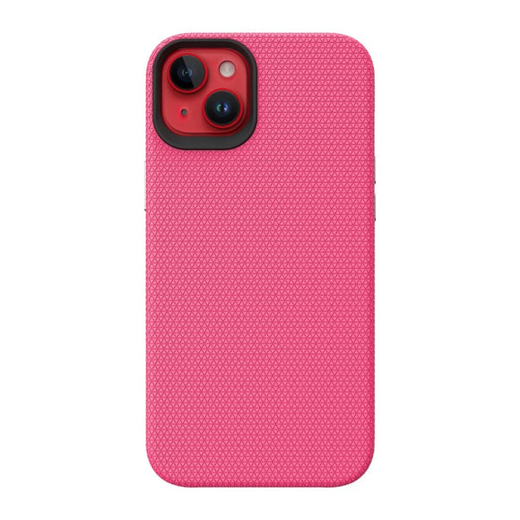 iPhone 15 Plastik Håndværker Cover - Pink