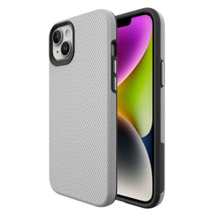 iPhone 15 Plastik Håndværker Cover - Sølv