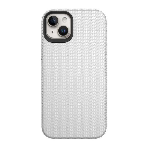 iPhone 15 Plastik Håndværker Cover - Sølv