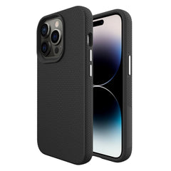 iPhone 15 Pro Plastik Håndværker Cover - Sort