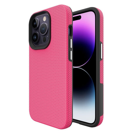 iPhone 15 Pro Max Plastik Håndværker Cover - Pink