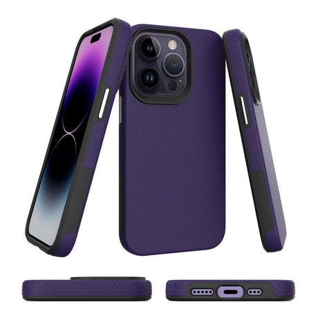 iPhone 15 Pro Max Plastik Håndværker Cover - Lilla