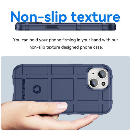 iPhone 15 Rugged Shield Series Håndværker Cover - Blå