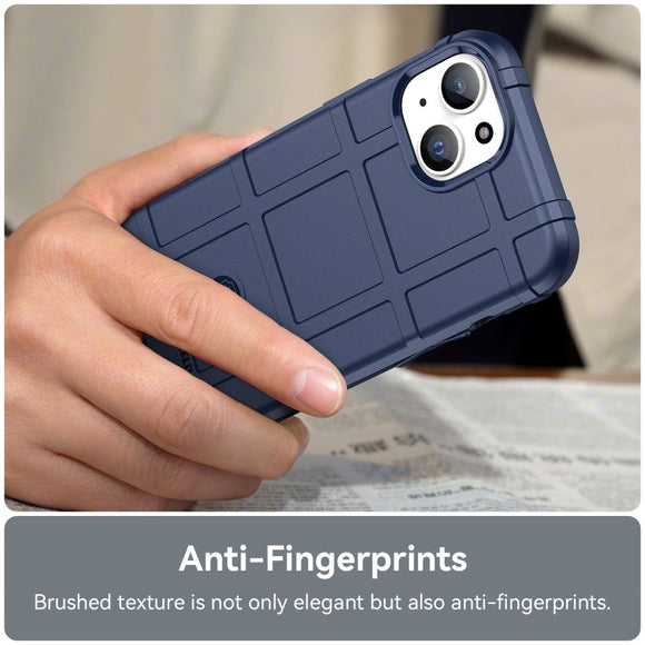 iPhone 15 Rugged Shield Series Håndværker Cover - Blå