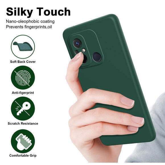 Xiaomi Redmi 12C Plastik Cover - Grøn