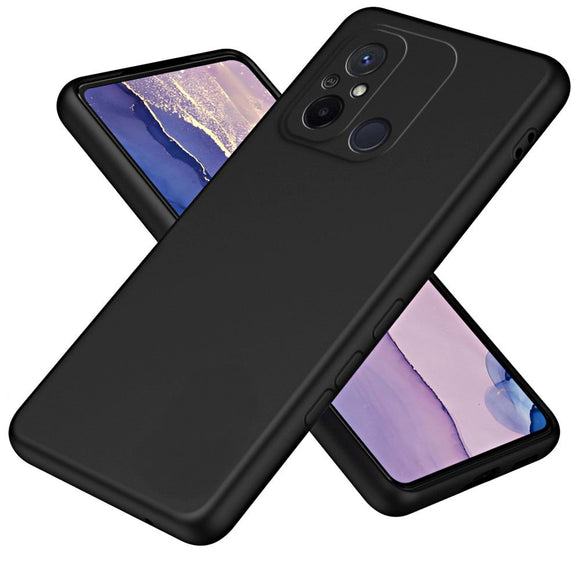 Xiaomi Redmi 12C Plastik Cover - Sort