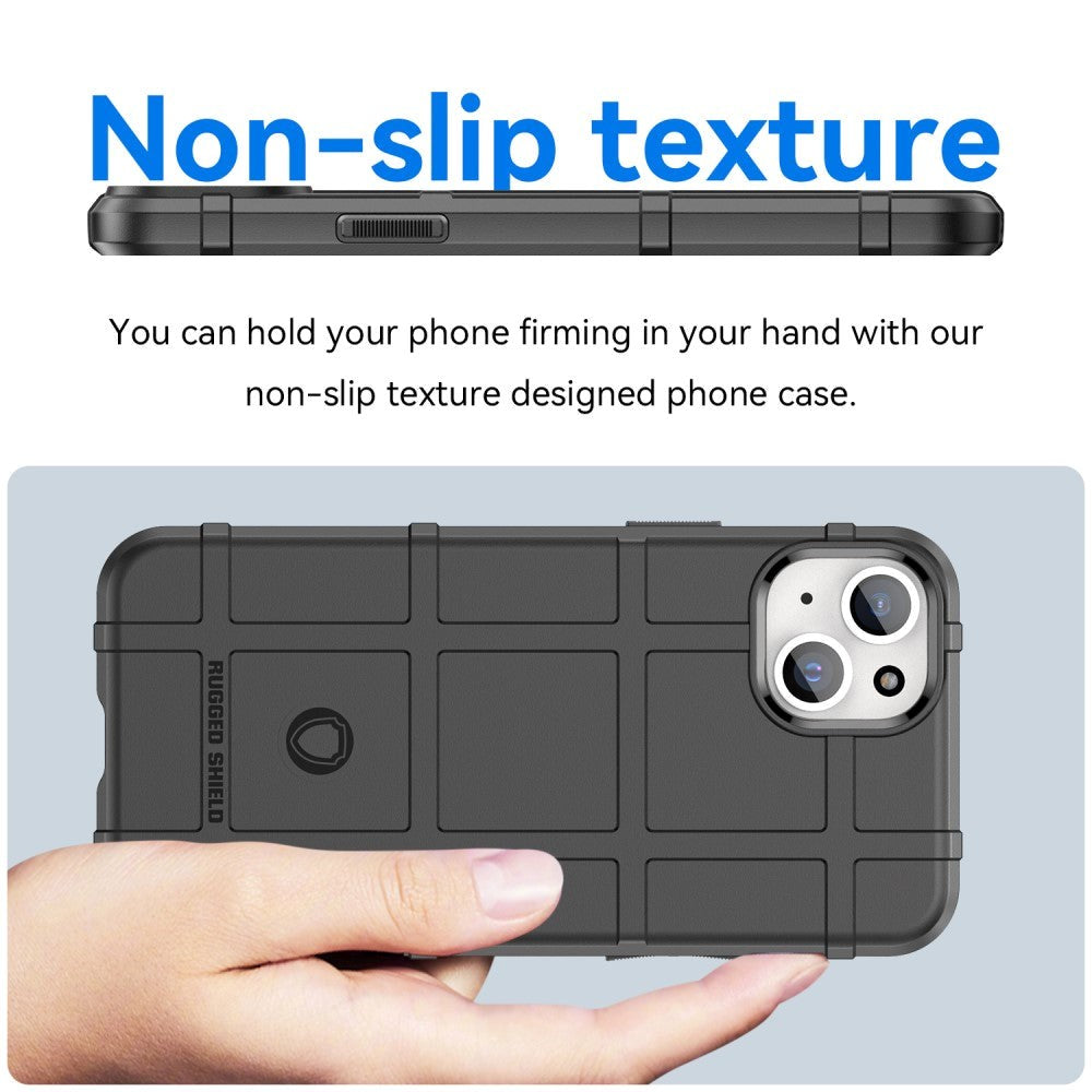 iPhone 15 Plus Rugged Shield Series Håndværker Cover - Sort