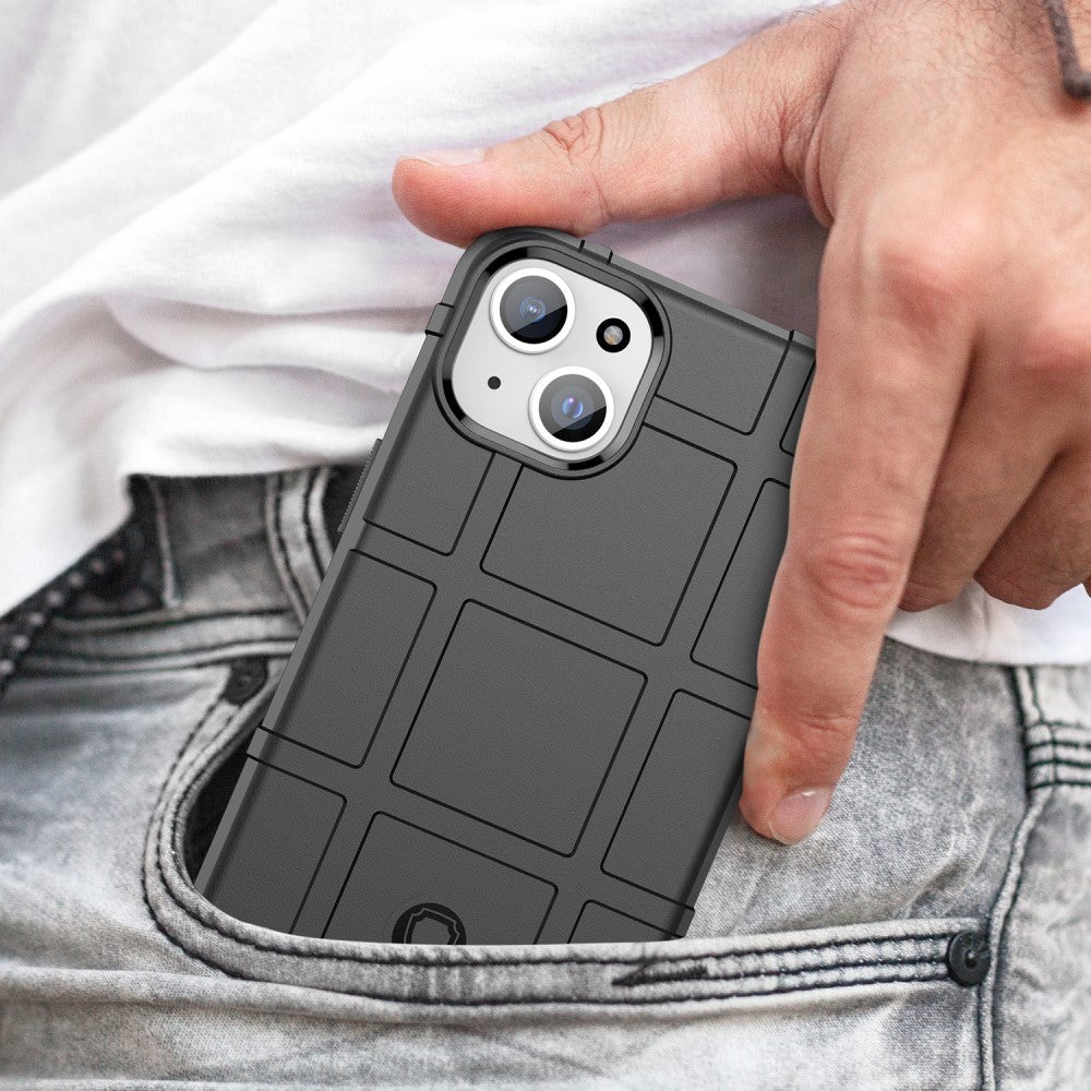 iPhone 15 Plus Rugged Shield Series Håndværker Cover - Sort
