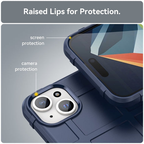 iPhone 15 Plus Rugged Shield Series Håndværker Cover - Blå