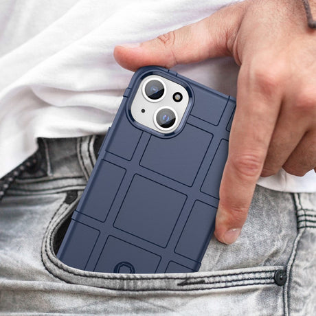 iPhone 15 Plus Rugged Shield Series Håndværker Cover - Blå