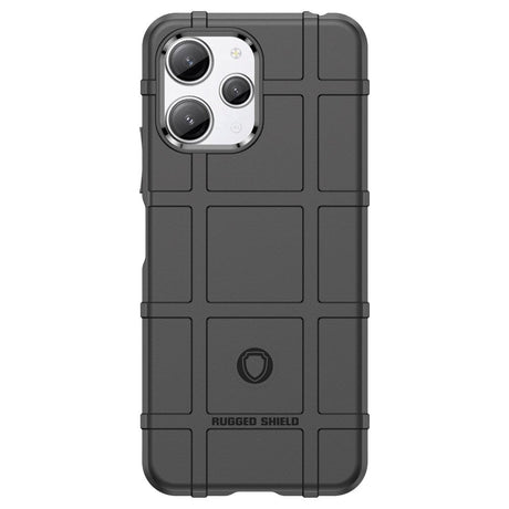 Xiaomi Redmi 12 (4G) / 12 (5G) / Poco M6 Pro (5G) Rugged Shield Series Håndværker Cover - Sort