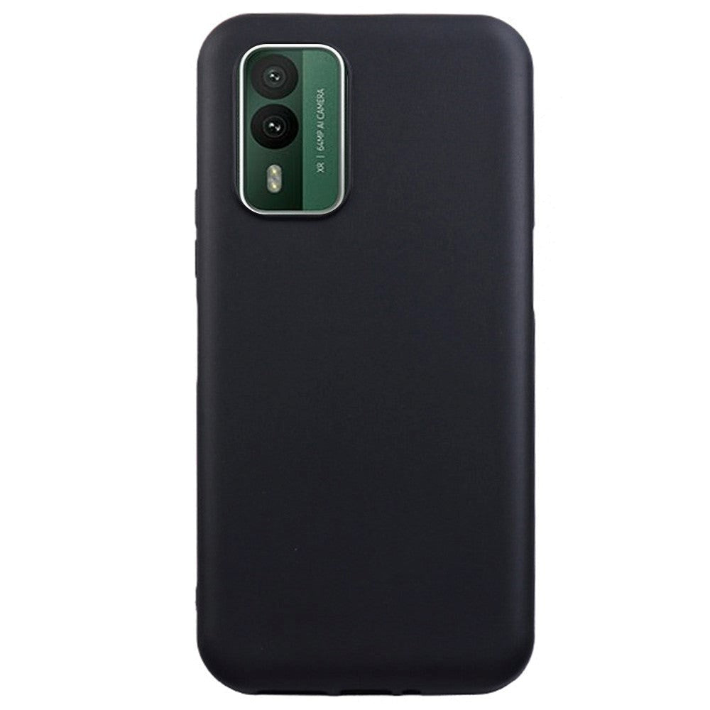 Nokia XR21 Mat Fleksibelt Plastik Cover - Sort