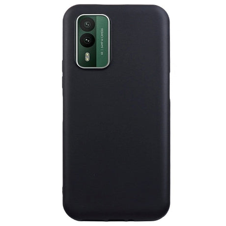 Nokia XR21 Mat Fleksibelt Plastik Cover - Sort