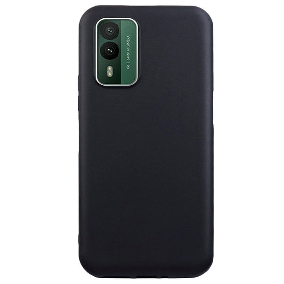 Nokia XR21 Mat Fleksibelt Plastik Cover - Sort