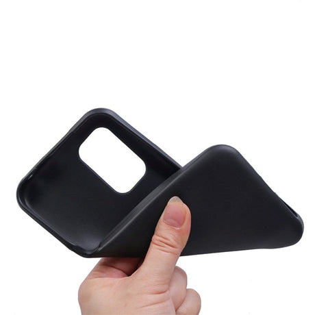 Nokia XR21 Mat Fleksibelt Plastik Cover - Sort
