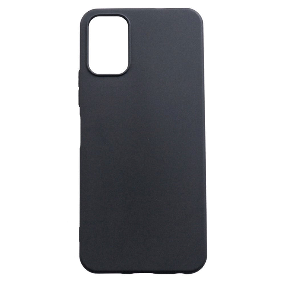 Nokia C32 Mat Fleksibelt Plastik Cover - Sort
